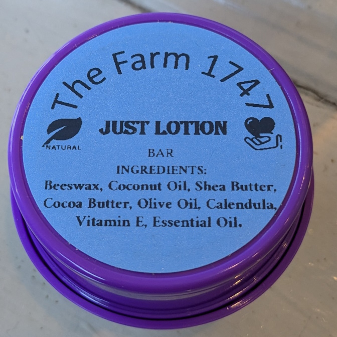 Just Lotion Bar